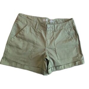 Mountain Hardwear Women's AP Utility Hiking Shorts Moss Green Size 10 Gorpcore